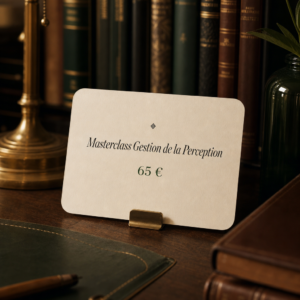 Masterclass Gestion de la Perception