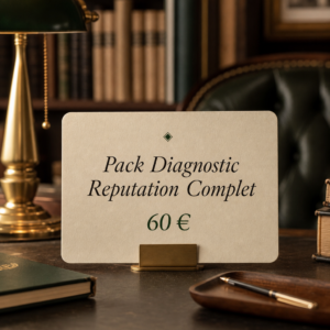 Pack Diagnostic Reputation Complet